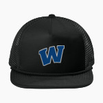WALLINGTON HIGH SCHOOL PANTHERS <span class="pdp-name-mascot">WALLINGTON PANTHERS</span> New Era Foam Rope Trucker Cap Front Thumbnail