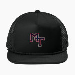 Medford Tech Jaguars New Era Foam Rope Trucker Cap Front Thumbnail