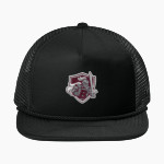 Buhler High School Crusaders Online Store <span class="pdp-name-mascot">Buhler Crusaders</span> New Era Foam Rope Trucker Cap Front Thumbnail