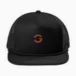 Gross Catholic HIGH SCHOOL COUGARS <span class="pdp-name-mascot">DANIEL J GROSS COUGARS</span> New Era Foam Rope Trucker Cap Front Thumbnail