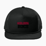 MIDDLEBURG HIGH SCHOOL BRONCOS New Era Foam Rope Trucker Cap Front Thumbnail