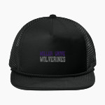 MILLER GROVE HIGH SCHOOL WOLVERINES <span class="pdp-name-mascot">MILLER GROVE WOLVERINES</span> New Era Foam Rope Trucker Cap Front Thumbnail