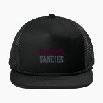 GRAPELAND HIGH SCHOOL SANDIES <span class="pdp-name-mascot">GRAPELAND SANDIES</span> New Era Foam Rope Trucker Cap Front Thumbnail