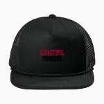 SEVASTOPOL HIGH SCHOOL PIONEERS <span class="pdp-name-mascot">SEVASTOPOL PIONEERS</span> New Era Foam Rope Trucker Cap Front Thumbnail
