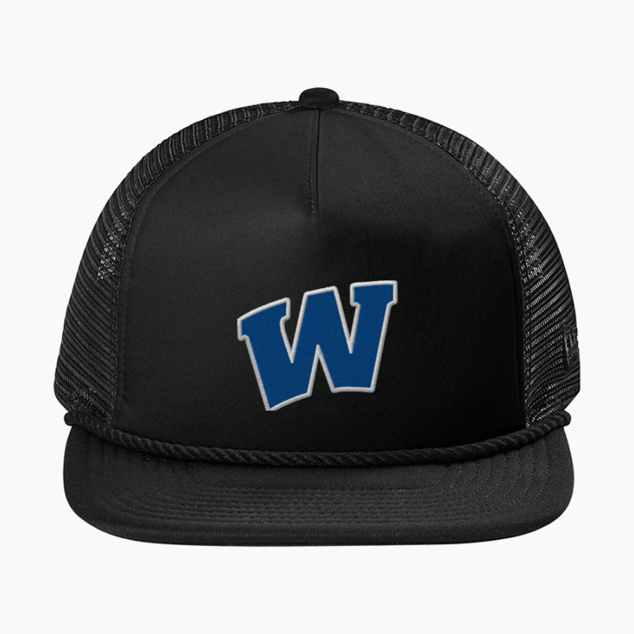 WALLINGTON HIGH SCHOOL PANTHERS <span class="pdp-name-mascot">WALLINGTON PANTHERS</span> New Era Foam Rope Trucker Cap