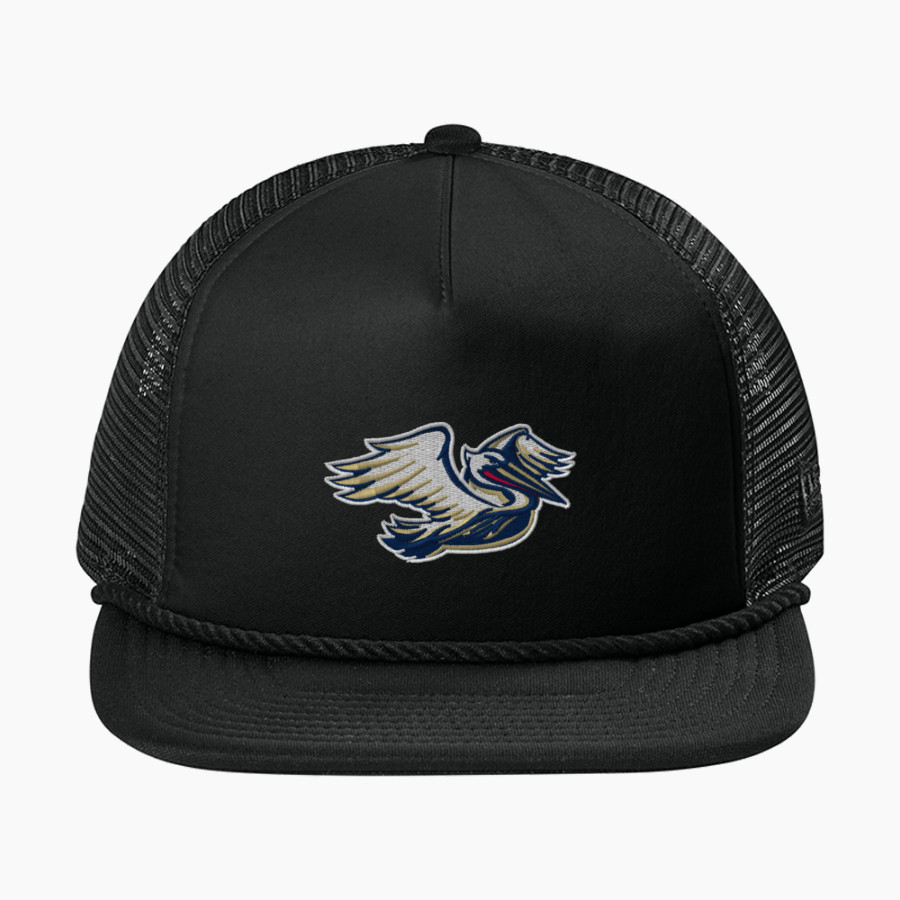 Morris Jeff Pelicans New Era Foam Rope Trucker Cap