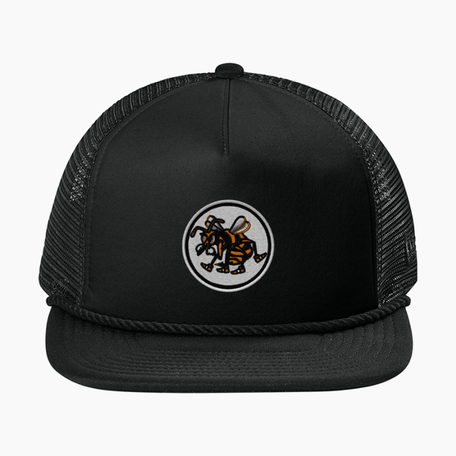 BOOKER T WASHINGTON HIGH SCHOOL HORNETS <span class="pdp-name-mascot">BOOKER T WASHINGTON HORNETS</span> New Era Foam Rope Trucker Cap