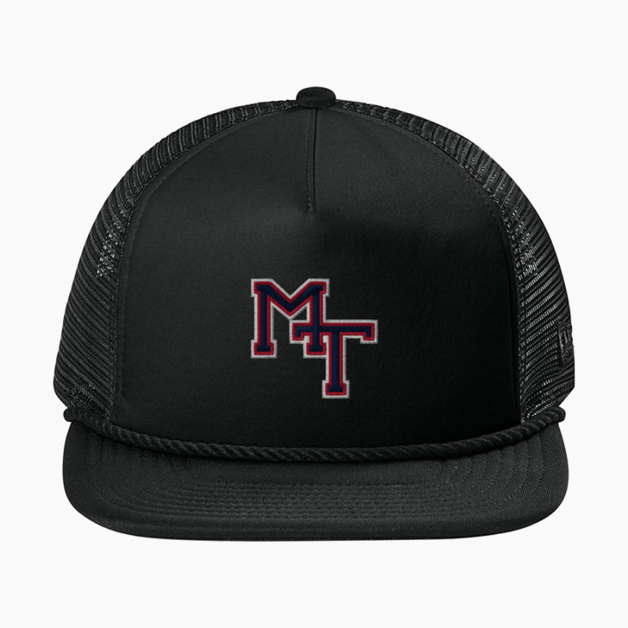 Medford Tech Jaguars New Era Foam Rope Trucker Cap