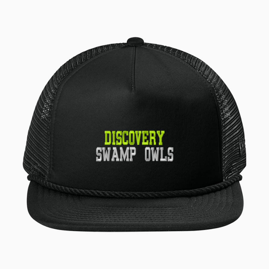 Discovery Swamp Owls New Era Foam Rope Trucker Cap
