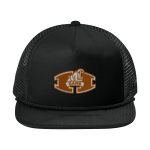 Almquist Hippos <span class="pdp-name-mascot">Gus Almquist Middle School Hippos</span> New Era Foam Rope Trucker Cap Front Thumbnail