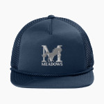 Meadows School The Official Store of the Mustangs <span class="pdp-name-mascot">Meadows School Mustangs</span> New Era Foam Rope Trucker Cap Front Thumbnail