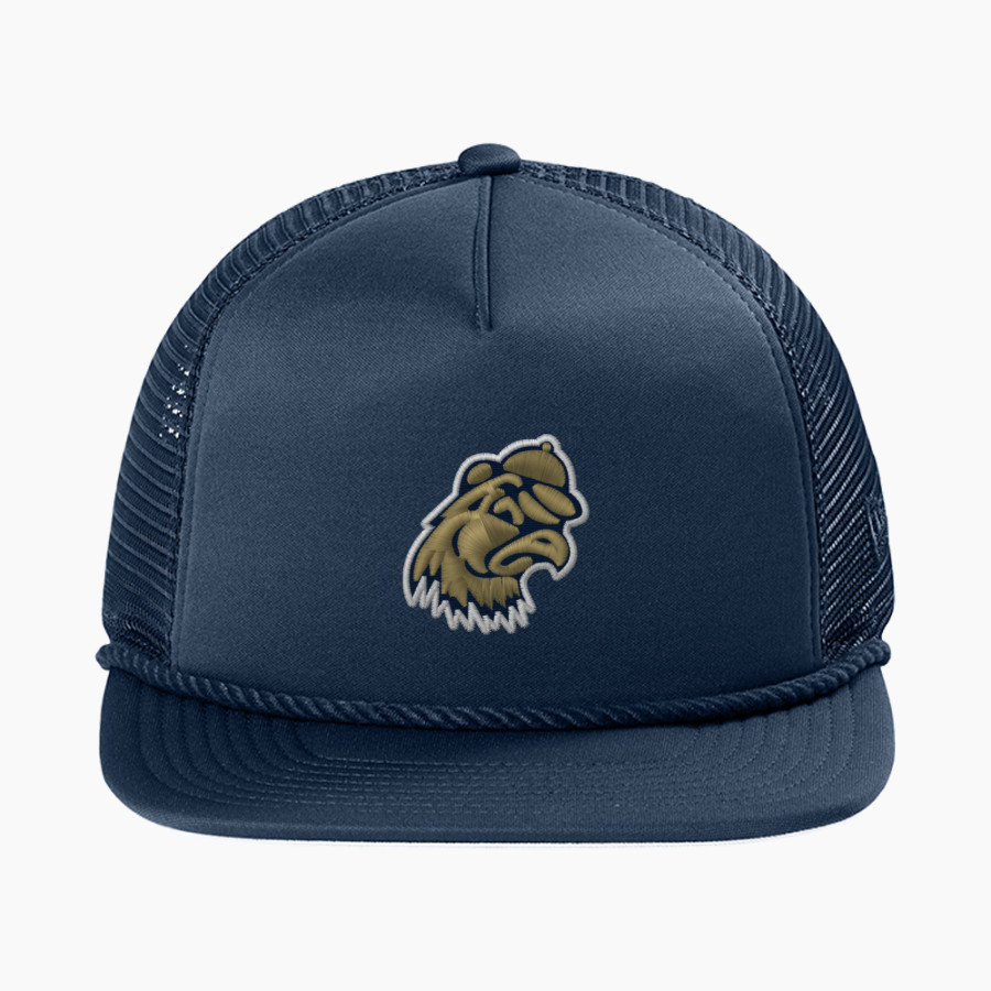 Trinity College Bantams The Official Online Store <span class="pdp-name-mascot">Trinity Bantams</span> New Era Foam Rope Trucker Cap