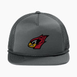 Del Valle Cardinals <span class="pdp-name-mascot">Del Valle Cardinals</span> New Era Foam Rope Trucker Cap Front Thumbnail