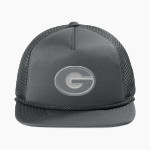 Gloversville High School <span class="pdp-name-mascot">Gloversville Dragon Huskies</span> New Era Foam Rope Trucker Cap Front Thumbnail