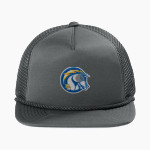 BRIAR CLIFF Chargers New Era Foam Rope Trucker Cap Front Thumbnail