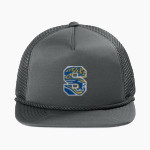 SECKMAN JAGUARS SIDELINE STORE New Era Foam Rope Trucker Cap Front Thumbnail