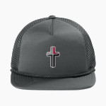 Manitowoc Lutheran Lancers <span class="pdp-name-mascot">Manitowoc Lutheran High School Lancers</span> New Era Foam Rope Trucker Cap Front Thumbnail