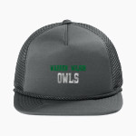 Warren Wilson Owls New Era Foam Rope Trucker Cap Front Thumbnail