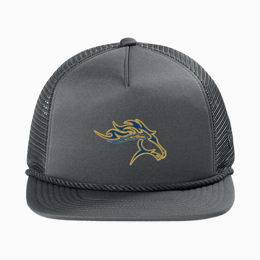 AGOURA HIGH SCHOOL CHARGERS New Era Foam Rope Trucker Cap