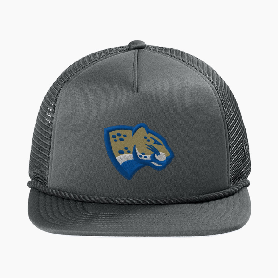 Divine Savior Academy Jaguars <span class="pdp-name-mascot">Divine Savior Academy Jaguars</span> New Era Foam Rope Trucker Cap