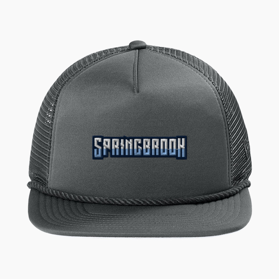 Springbrook Blue Devils <span class="pdp-name-mascot">Springbrook Blue Devils</span> New Era Foam Rope Trucker Cap