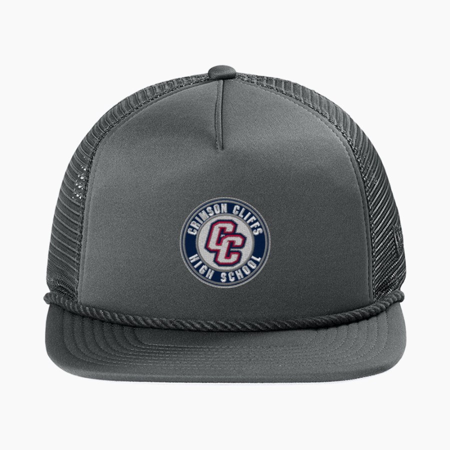 Crimson Cliffs Mustangs <span class="pdp-name-mascot">Crimson Cliffs Mustangs</span> New Era Foam Rope Trucker Cap