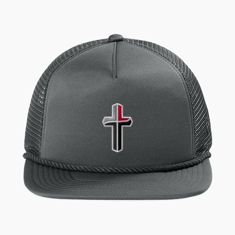 Manitowoc Lutheran Lancers <span class="pdp-name-mascot">Manitowoc Lutheran High School Lancers</span> New Era Foam Rope Trucker Cap