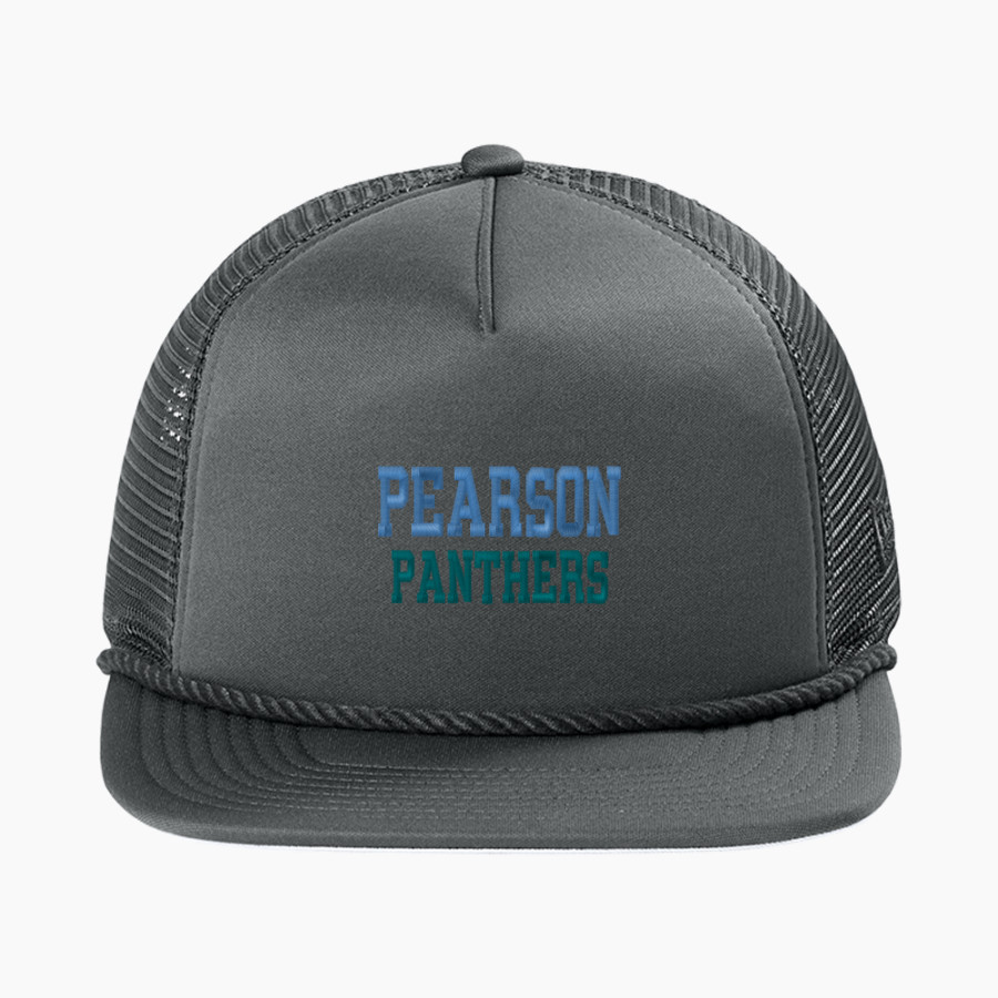 Pearson Panthers <span class="pdp-name-mascot">Pearson School Panthers</span> New Era Foam Rope Trucker Cap