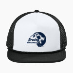 BARTLESVILLE HIGH SCHOOL BRUINS New Era Foam Rope Trucker Cap Front Thumbnail
