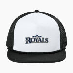 Hope International University <span class="pdp-name-mascot">Hope International University Royals</span> New Era Foam Rope Trucker Cap Front Thumbnail