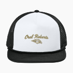 Oral Roberts Golden Eagles <span class="pdp-name-mascot">Oral Roberts Golden Eagles</span> New Era Foam Rope Trucker Cap Front Thumbnail