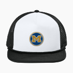 Mitchell Bluejackets <span class="pdp-name-mascot">Mitchell High School Bluejackets</span> New Era Foam Rope Trucker Cap Front Thumbnail