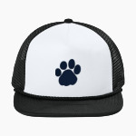St. Paul of The Cross Tigers New Era Foam Rope Trucker Cap Front Thumbnail