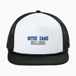 Notre Dame Bulldogs New Era Foam Rope Trucker Cap Front Thumbnail
