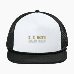 E E SMITH HIGH SCHOOL GOLDEN BULLS <span class="pdp-name-mascot">E E SMITH GOLDEN BULLS</span> New Era Foam Rope Trucker Cap Front Thumbnail