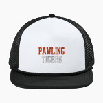 PAWLING HIGH SCHOOL TIGERS New Era Foam Rope Trucker Cap Front Thumbnail