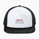 STEPHENS COUNTY HIGH SCHOOL INDIANS <span class="pdp-name-mascot">STEPHENS COUNTY INDIANS</span> New Era Foam Rope Trucker Cap Front Thumbnail