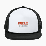 WATERLOO HIGH SCHOOL BULLDOGS <span class="pdp-name-mascot">WATERLOO BULLDOGS</span> New Era Foam Rope Trucker Cap Front Thumbnail