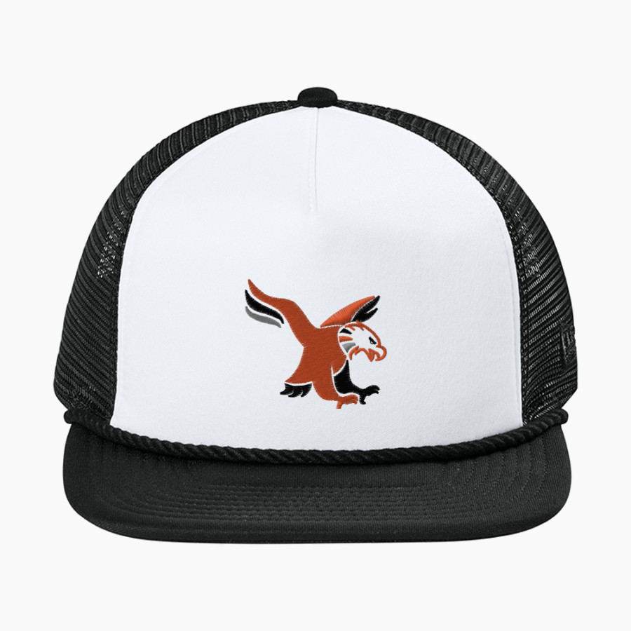 Bethlehem Eagles official sideline store <span class="pdp-name-mascot">Bethlehem Eagles</span> New Era Foam Rope Trucker Cap