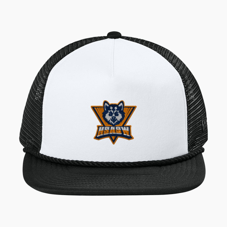 Horizon Science Academy Huskies <span class="pdp-name-mascot">Horizon Science Academy Huskies</span> New Era Foam Rope Trucker Cap