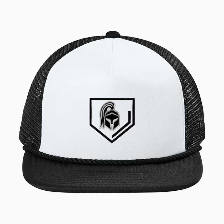Somers Softball Spartans <span class="pdp-name-mascot">Somers Youth Softball Spartans</span> New Era Foam Rope Trucker Cap
