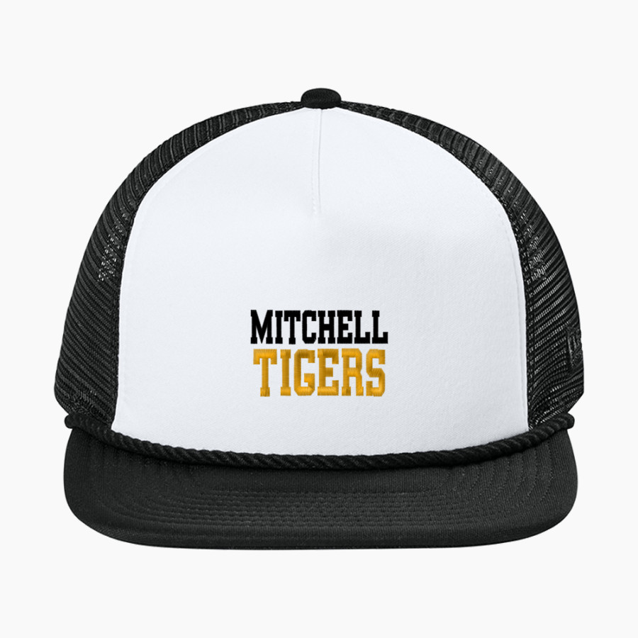 MITCHELL HIGH SCHOOL TIGERS <span class="pdp-name-mascot">MITCHELL TIGERS</span> New Era Foam Rope Trucker Cap