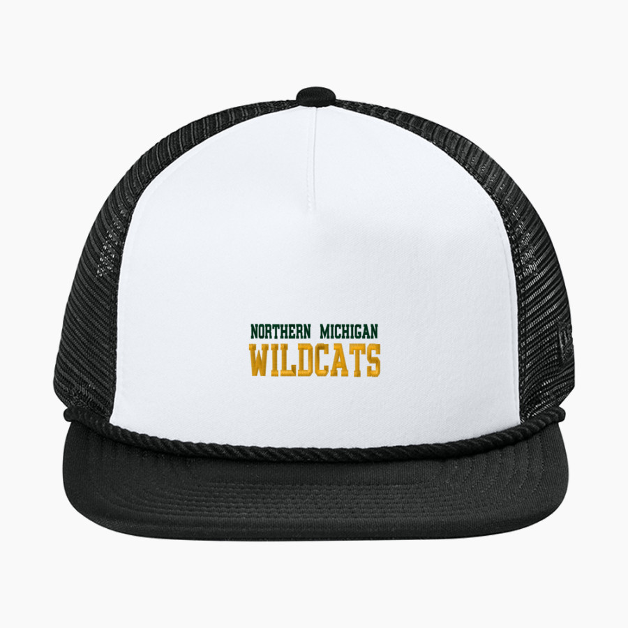 Northern Michigan Wildcats <span class="pdp-name-mascot">Northern Michigan Wildcats</span> New Era Foam Rope Trucker Cap