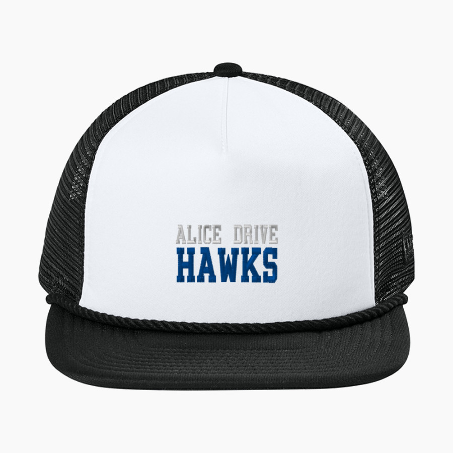 Alice Drive Hawks New Era Foam Rope Trucker Cap