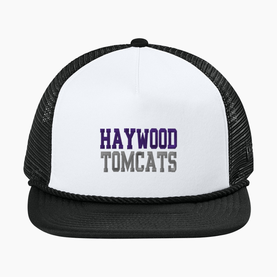 HAYWOOD TOMCATS ONLINE STORE <span class="pdp-name-mascot">HAYWOOD TOMCATS</span> New Era Foam Rope Trucker Cap
