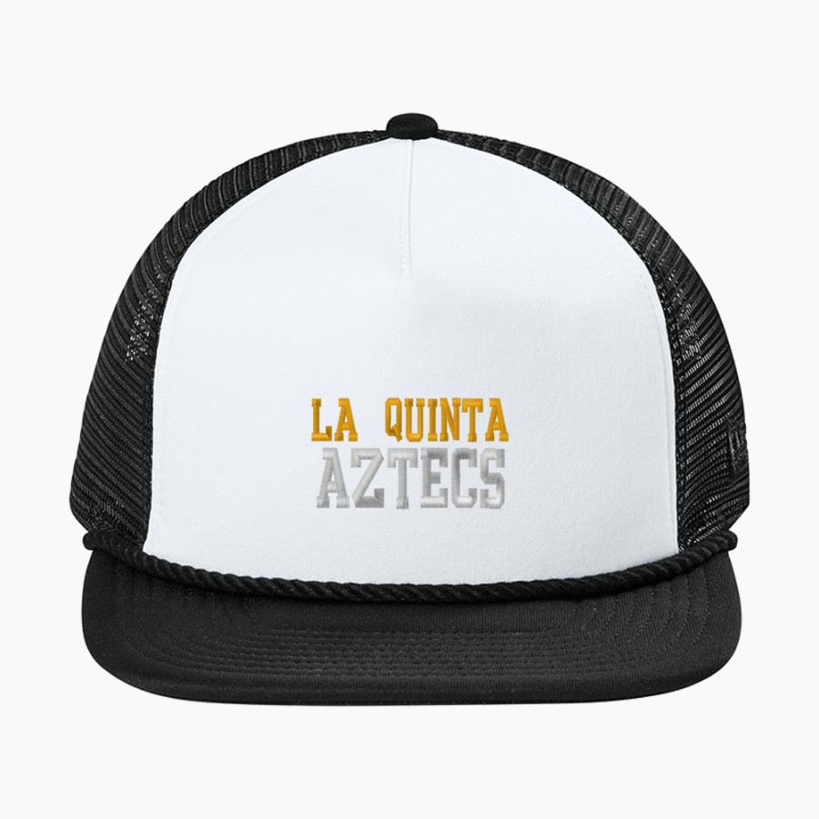 LA QUINTA HIGH SCHOOL AZTECS <span class="pdp-name-mascot">LA QUINTA AZTECS</span> New Era Foam Rope Trucker Cap