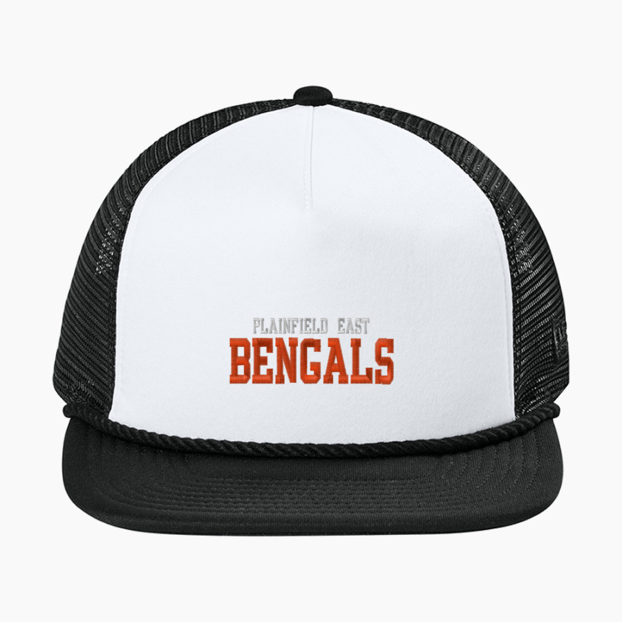Plainfield East Bengals <span class="pdp-name-mascot">Plainfield East</span> New Era Foam Rope Trucker Cap