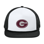 Gloversville High School <span class="pdp-name-mascot">Gloversville Dragon Huskies</span> New Era Foam Rope Trucker Cap Front Thumbnail