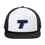 Trevecca University Trojans <span class="pdp-name-mascot">Trevecca University Trojans</span> New Era Foam Rope Trucker Cap Front Thumbnail