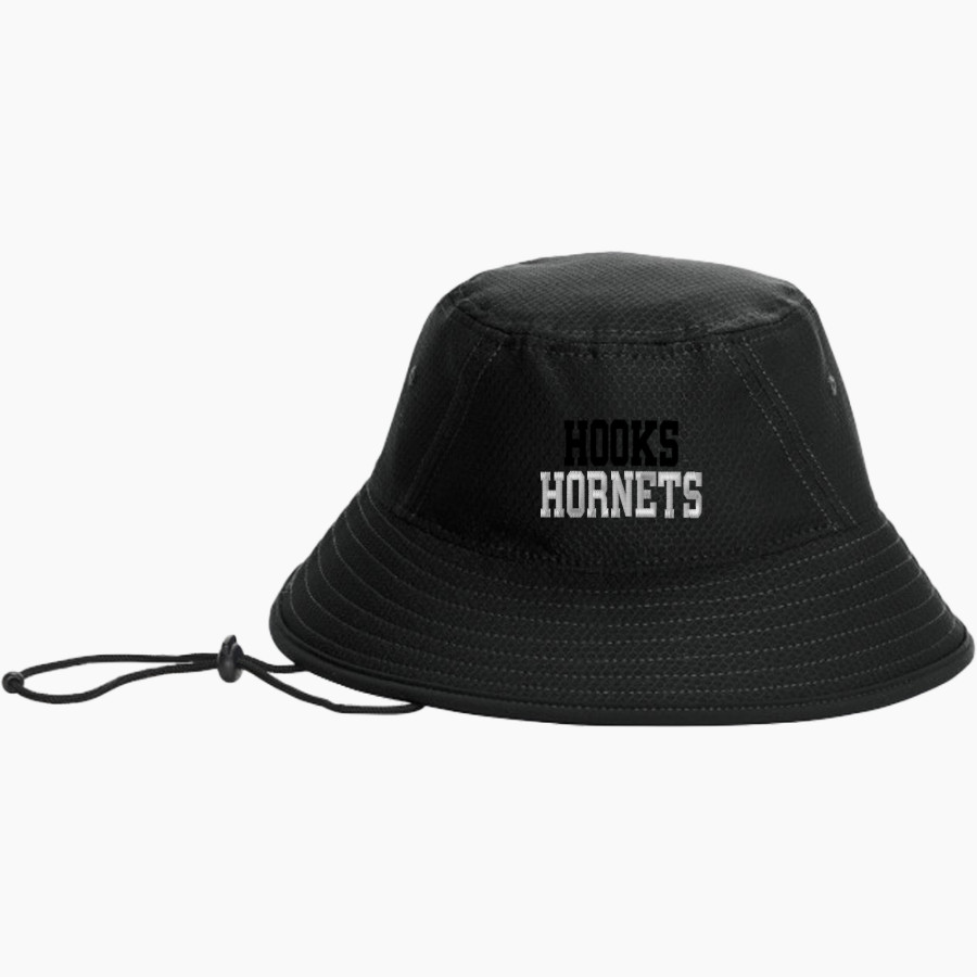 HOOKS HIGH SCHOOL HORNETS <span class="pdp-name-mascot">HOOKS HORNETS</span> New Era Hex Era Bucket Hat